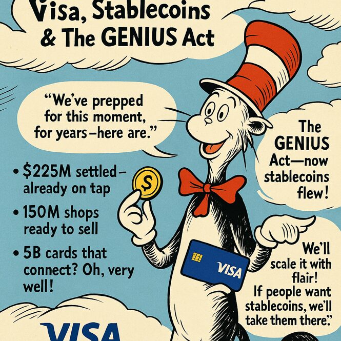 Visa, Stablecoins & The GENIUS Act