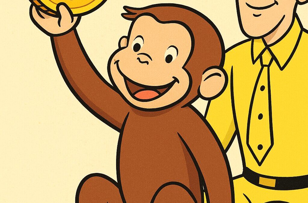 Blockchain Stories: Curious George and the Shiny New Crypto Treasure