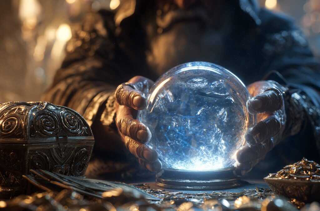 Futuristic Wizard Prediction Markets