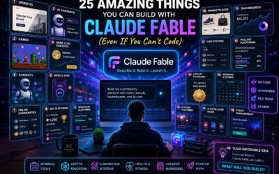 25 Amazing Things You Can Build with Claude Fable (Even If You Can’t Code)